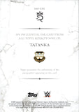2026 Tatanka Topps Royalty WWE BLUE FOIL INFLUENTIAL INK AUTO 03/25 AUTOGRAPH #INF-TAT WWE Legend