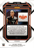 2023 Damian Priest Panini Prizm WWE ORANGE 23/99 #143 Monday Night Raw