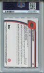2024 DJ Lagway Bowman University Chrome 1ST BOWMAN SAPPHIRE EDITION PSA 10 #63 Florida Gators 9871