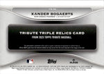 2025 Xander Bogaerts Topps Tribute TRIPLE JERSEY 27/75 RELIC #TTR-XB San Diego Padres