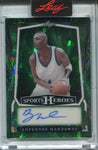 2025 Anfernee "Penny" Hardaway Leaf Sports Heroes GREEN CRACKED ICE AUTO 3/9 AUTOGRAPH RC #BA-AH1 Orlando Magic