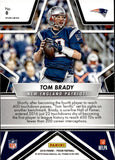 2016 Tom Brady Panini Prizm HOLO SILVER SHINING STARS #8 New England Patriots