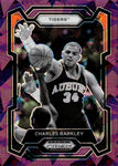 2024 Charles Barkley Panini Prizm Draft PURPLE CRACKED ICE 76/149 Auburn Tigers #39