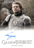 2024 Eddie Eyre as Ser Gerold Hightower Rittenhouse Game of Thrones LEGENDS OF THE REALM FULL BLEED AUTO AUTOGRAPH #NA