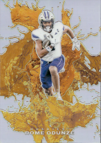 2024 Rome Odunze Panini Black Friday SPLASH OF COLOR ROOKIE 97/99 RC #RO Chicago Bears