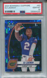 2024 DJ Lagway Bowman University Chrome 1ST BOWMAN SAPPHIRE EDITION PSA 10 #63 Florida Gators 4255