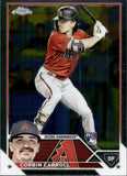 2023 Corbin Carroll Topps Chrome ROOKIE RC #95 Arizona Diamondbacks 22