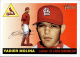 2004 Yadier Molina Topps Heritage ROOKIE RC #355 St. Louis Cardinals