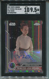 2023 Vivien Lyra Blair as Princess Leia Organa Topps Chrome Star Wars AUTO AUTOGRAPH SGC 9.5/10 #17