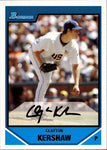 2007 Clayton Kershaw Bowman Draft Picks & Prospects ROOKIE RC #BDPP77 Los Angeles Dodgers 4