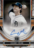 2023 Casey Mize Topps Tribute AUTO 074/199 AUTOGRAPH #TA-CMI Detroit Tigers