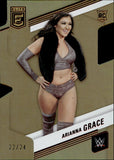 2023 Arianna Grace Donruss Elite ROOKIE ASPIRATIONS DIE CUT 22/24 RC #51 NXT