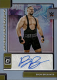 2023 Bron Brkker Panini Chronicles WWE DONRUSS OPTIC HOLO SILVER SIGNATURE SERIES AUTO AUTOGRAPH #DO-BRN NXT