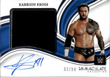2023 Karrion Kross Panini Immaculate WWE PREMIUM JUMBO SHIRT AUTO 03/99 AUTOGRAPH RELIC #PM-KKR Friday Night Smackdown