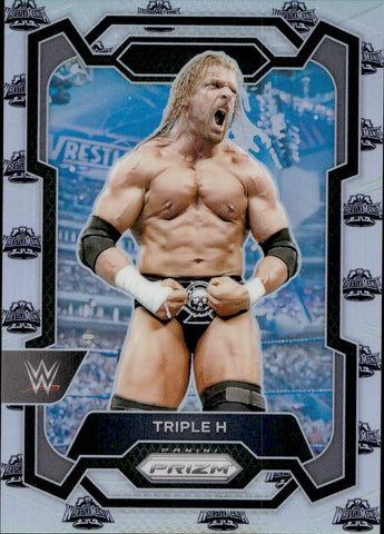2024 Triple H Panini Prizm WWE WRESTLEMANIA 10/40 #135 WWE Legend
