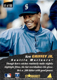 1996 Ken Griffey Jr. Pinnacle THE NATURALS STARBURST Seattle Mariners #61