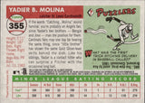 2004 Yadier Molina Topps Heritage ROOKIE RC #355 St. Louis Cardinals
