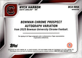 2025 Nyck Harbor Bowman University Chrome 1ST BOWMAN REFRACTOR AUTO 281/299 AUTOGRAPH #BCA-NHA South Carolina Gamecocks