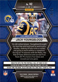 2023 Jack Youngblood Panini Mosaic WHITE 18/25 #142 Los Angeles Rams HOF