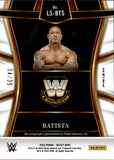 2023 Batista Panini Select WWE PURPLE LEGENDARY SIGNATURES AUTO 04/35 AUTOGRAPH #LS-BTS WWE Legend