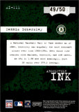 2005 Dennis Eckersley Playoff Absolute INK AUTO 49/50 AUTOGRAPH #AI-111 Oakland A's HOF
