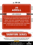 2021 Jo Adell Panini Donruss ROOKIE SIGNATURE SERIES AUTO AUTOGRAPH #SS-JA Anaheim Angels