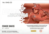 2023 Chase Davis Panini Elite Extra Edition PROSPECT MATERIALS PATCH AUTO 2/7 AUTOGRAPH RELIC #EMS-CD St. Louis Cardinals