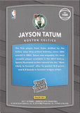 2017-18 Jayson Tatum Donruss Optic MEGA BOX RED & YELLOW RATED ROOKIE RC #198 Boston Celtics