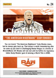 2023 Cody Rhodes Panini Chronicles RED 158/199 #24