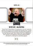 2024 Steve Austin Leaf Metal Legends '90 WHITE LAVA 2/3 #90B-46 WWE Legend