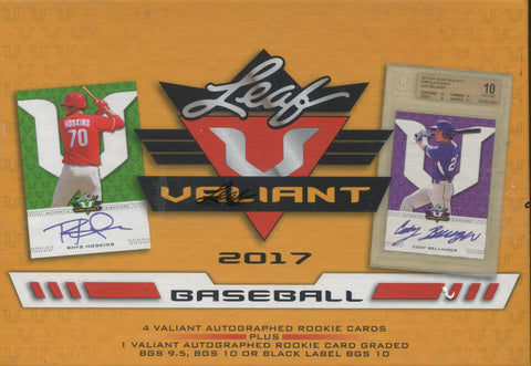 *LAST BOX* 2017 Leaf Valiant Baseball, Hobby Box