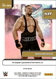 2023 Bron Brkker Panini Chronicles WWE DONRUSS OPTIC HOLO SILVER SIGNATURE SERIES AUTO AUTOGRAPH #DO-BRN NXT