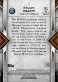 2022-23 Kylian Mbappe Topps Museum Collection UEFA Champions League #7 PARIS SAINT GERMAN