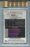 2014 Stephen Piscotty Bowman Sterling REFRACTOR PROSPECT AUTO 091/150 AUTOGRAPH BGS 9.5/10 #BSPASP St. Louis Cardinals 6589