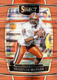 2022 Donovan McNabb Panini Select Draft Picks NEON ORANGE PULSAR CONCOURSE 01/26 #63 Philadelphia Eagles