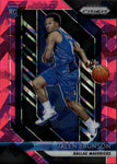 2018-19 Jalen Brunson Panini Prizm PINK CRACKED ICE ROOKIE RC #250 Dallas Mavericks