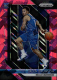2018-19 Jalen Brunson Panini Prizm PINK CRACKED ICE ROOKIE RC #250 Dallas Mavericks