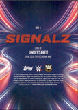2026 Undertaker Topps Chrome WWE SIGNALZ SSP #SGZ-4 WWE HOF