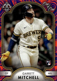 2023 Garrett Mitchell Topps Transcendent VIP Party ROOKIE 1/1 ONE OF ONE RC #35 Milwaukee Brewers
