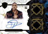 2025 Damian Priest Topps Royalty WWE REGALIA DUAL SHIRT AUTO 03/99 AUTOGRAPH RELIC #RES-DPR Friday Night Smackdown