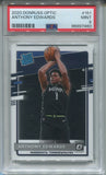 2020-21 Anthony Edwards Donruss Optic RATED ROOKIE RC PSA 9 #151 Minnesota Timberwolves 7460
