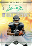 2022 Treylon Burks Panini Illusions ROOKIE ENDORSEMENTS GREEN INK AUTO 44/50 AUTOGRAPH #RE-TB Tennessee Titans