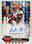 2023 Josh Cribbs Topps Composite GEOMETRIC REFRACTOR AUTO AUTOGRAPH #TCA-JC Cleveland Browns