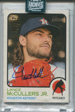 2024 Lance McCullers Jr. Topps Archives AUTO 55/63 AUTOGRAPH #171 Houston Astros