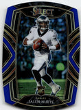 2020 Jalen Hurts Panini Select BLUE CLUB LEVEL DIE CUT ROOKIE RC #250 Philadelphia Eagles