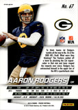 2014 Aaron Rodgers Panini Prizm RED PRIZM #67 Green Bay Packers 2