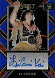 2023 Leilani Kai Panini Select WWE BLUE SIGNATURE SELECTIONS AUTO 26/35 AUTOGRAPH #SL-LLK WWE Legend