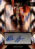 2023 Alba Fyre Panini Select WWE FLASH SIGNATURE SELECTIONS AUTO AUTOGRAPH #SLA-FR NXT