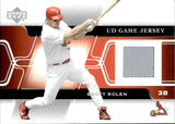 2005 Scott Rolen Upper Deck GAME JERSEY RELIC #GJ-SR St. Louis Cardinals HOF 2