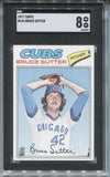 1977 Bruce Sutter Topps ROOKIE RC SGC 8 #144 Chicago Cubs HOF 3970